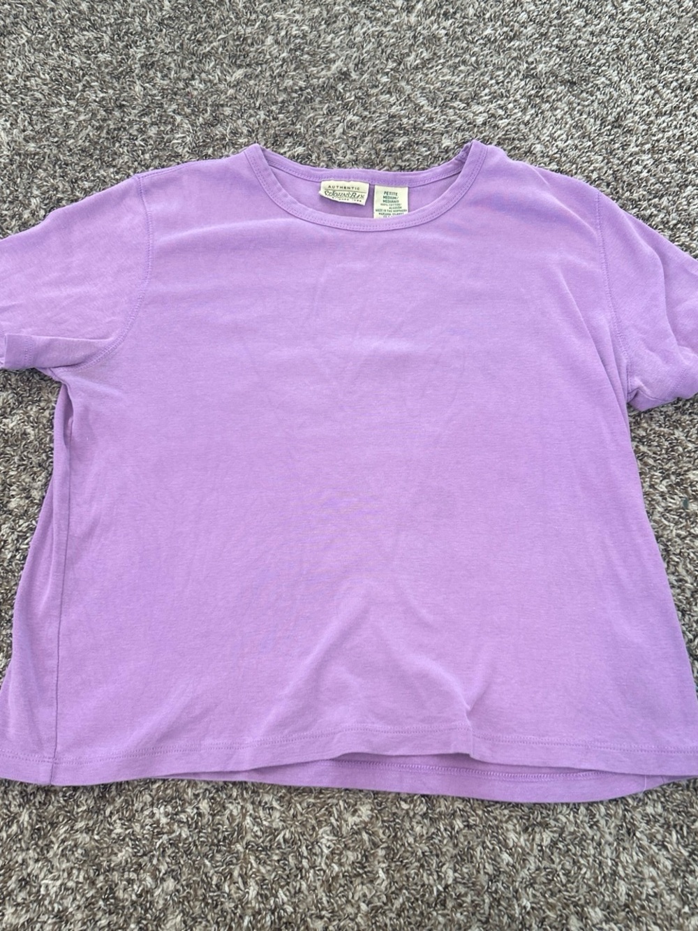 Lilac Short Sleeve Crew Tee